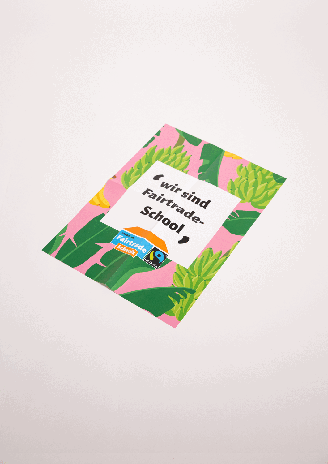 Fairtrade-Schools Poster Wir sind