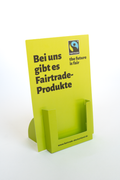 Leporellospender Allgemein Fairtrade