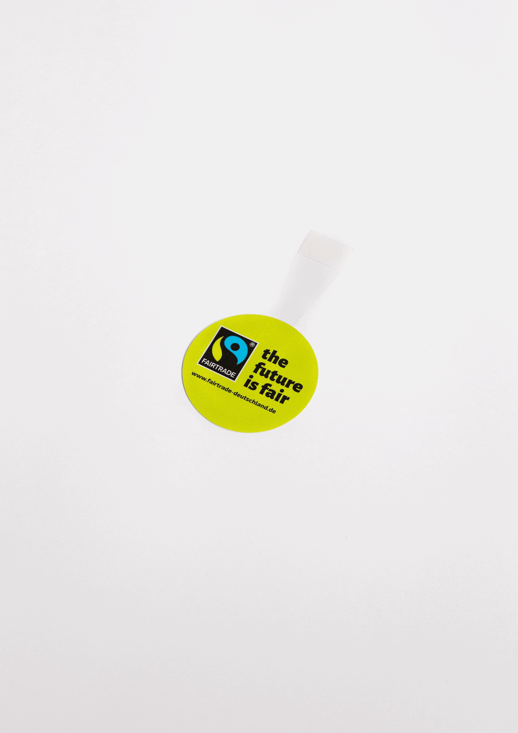 Fairtrade-Wobbler für den Handel
