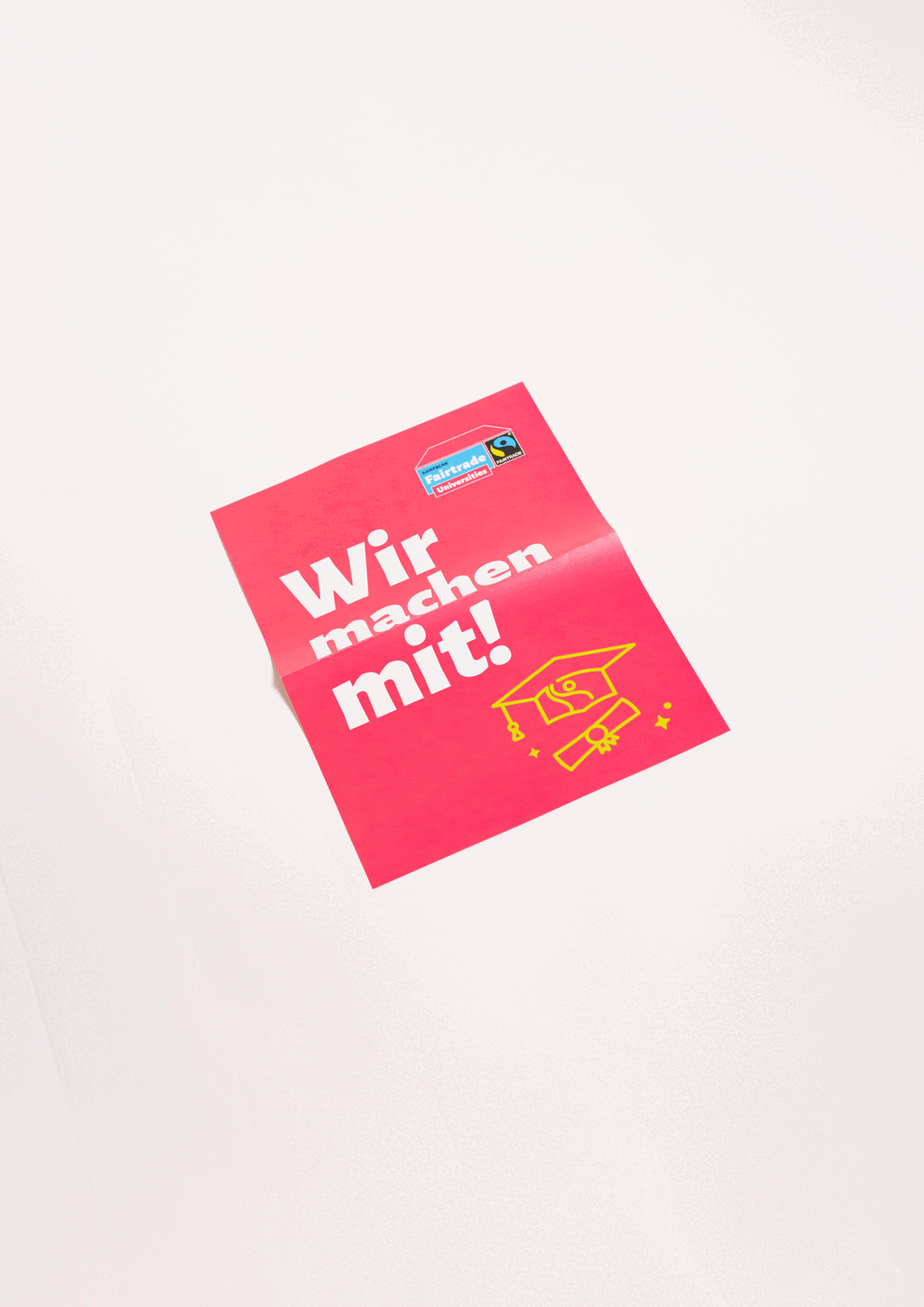 Fairtrade-Universities Poster Mitmachen