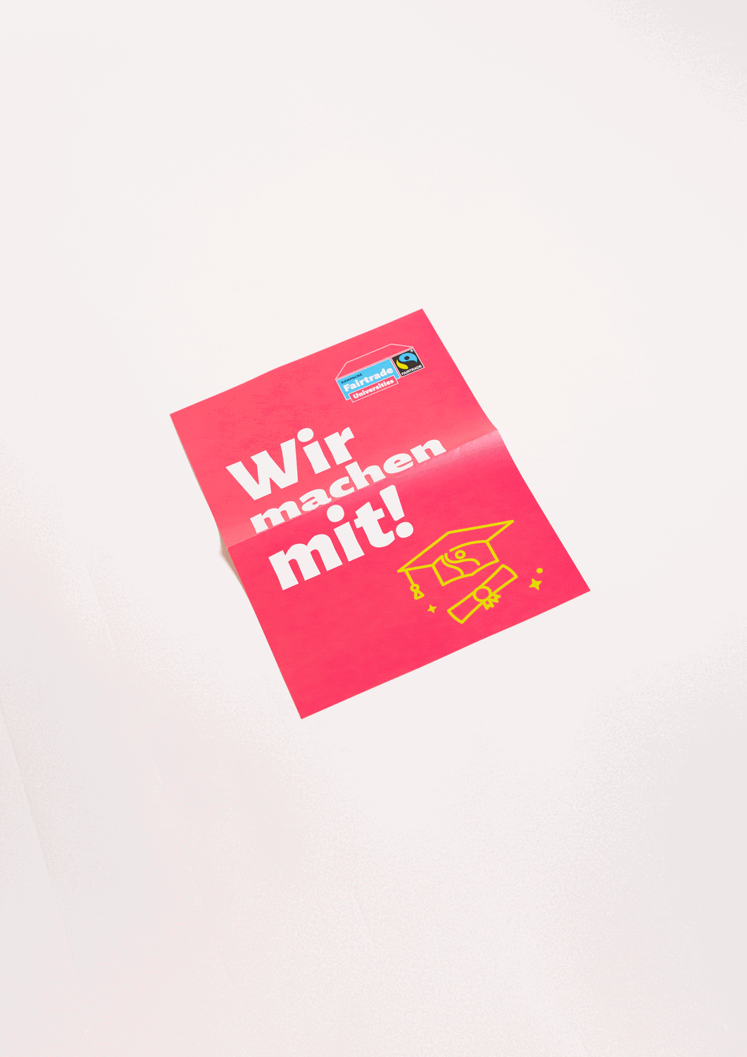 Fairtrade-Universities Poster Mitmachen