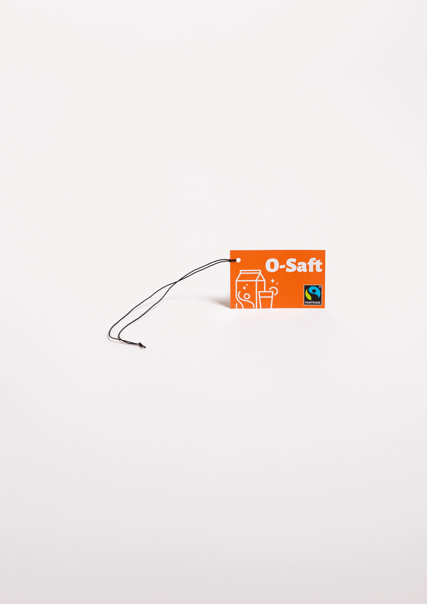 Anhänger Fairtrade O-Saft