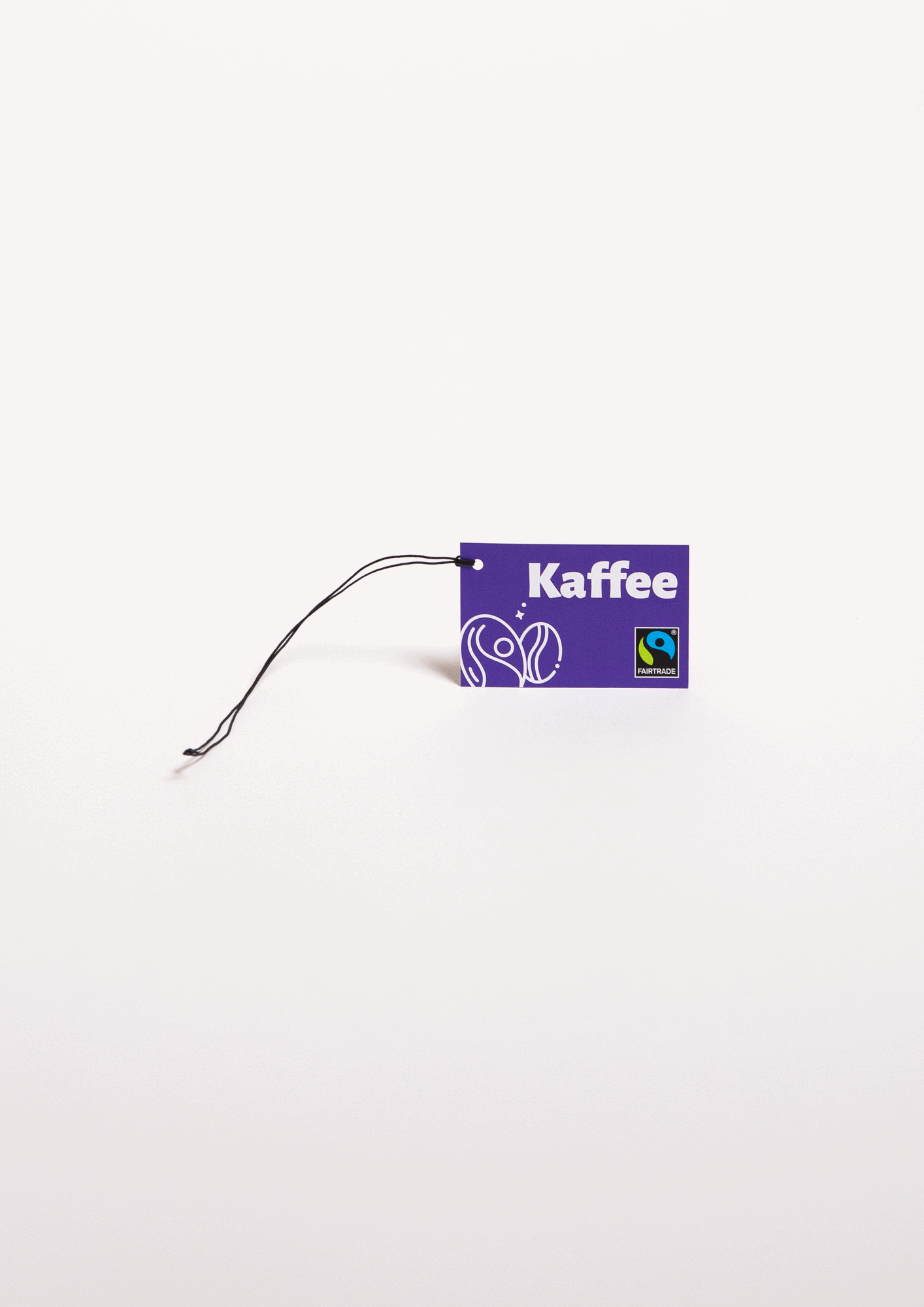 Anhänger Fairtrade Kaffee