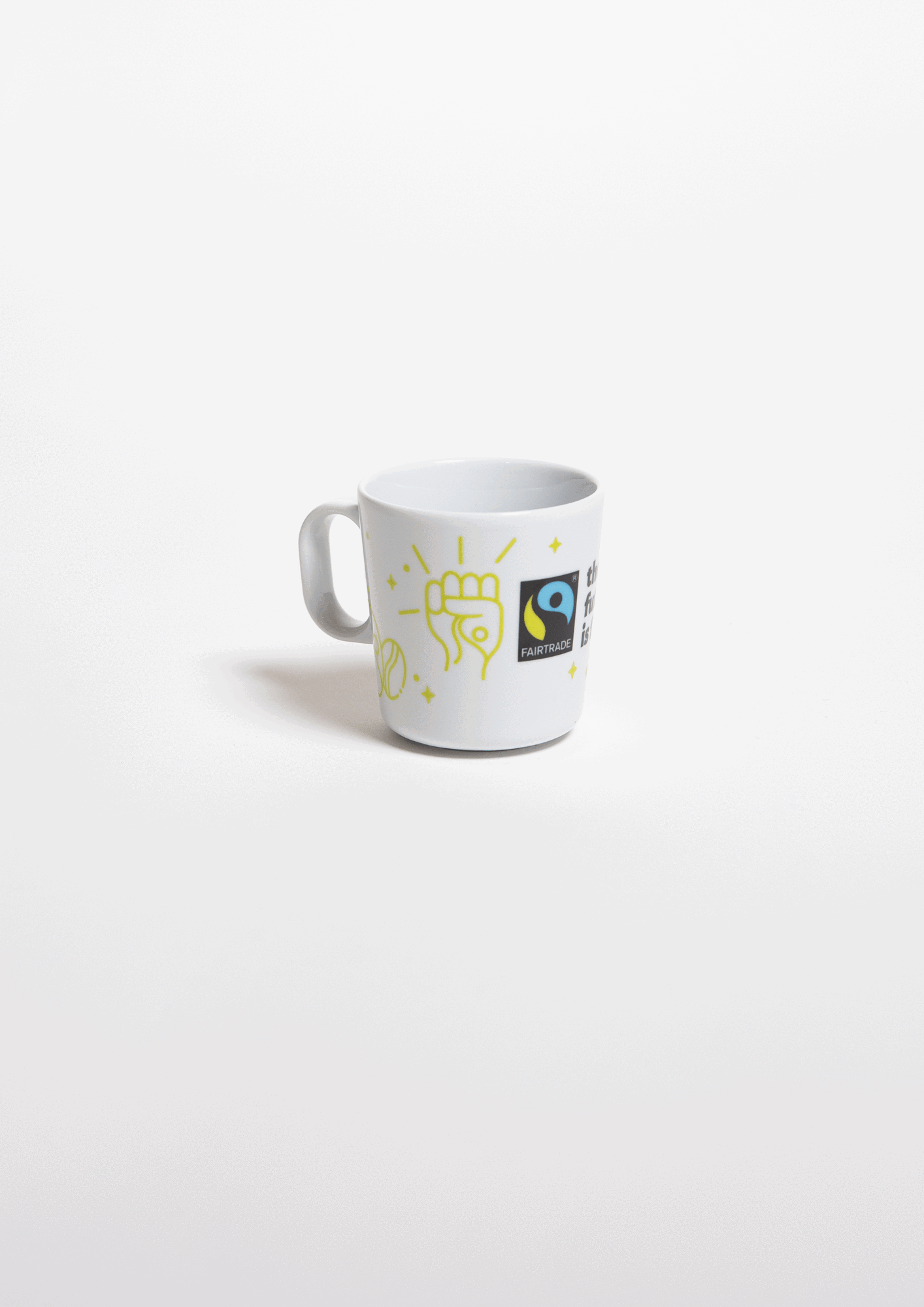Tasse "the future is fair"