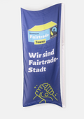 Hissfahne "Wir sind Fairtrade-Stadt"