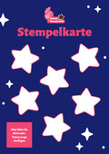 Stempelkarte für die Schokoladen-Rallye zum Nikolauswochenende