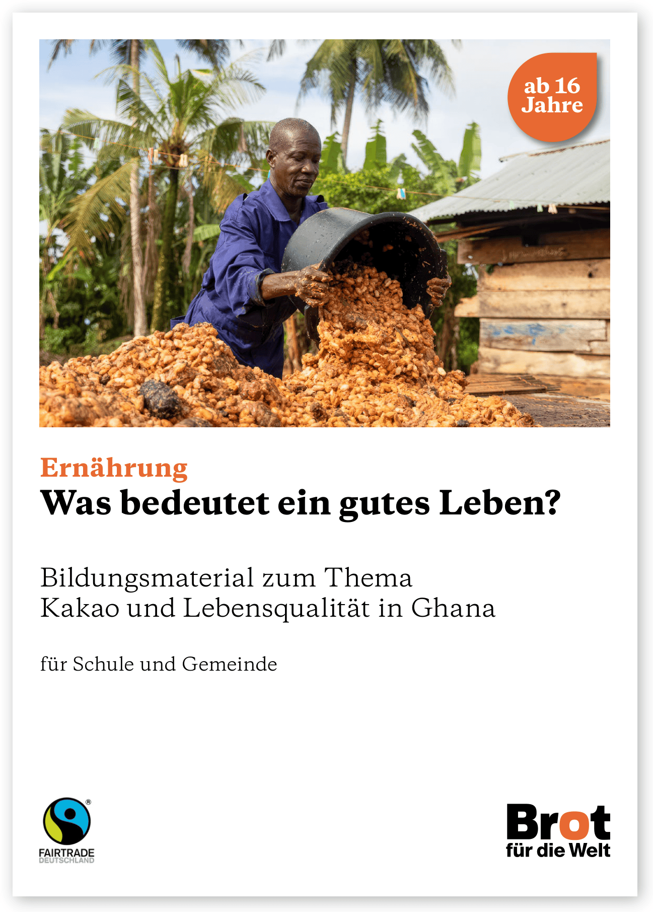 Bildungsmaterial zu Fairtrade-Kakao aus Ghana