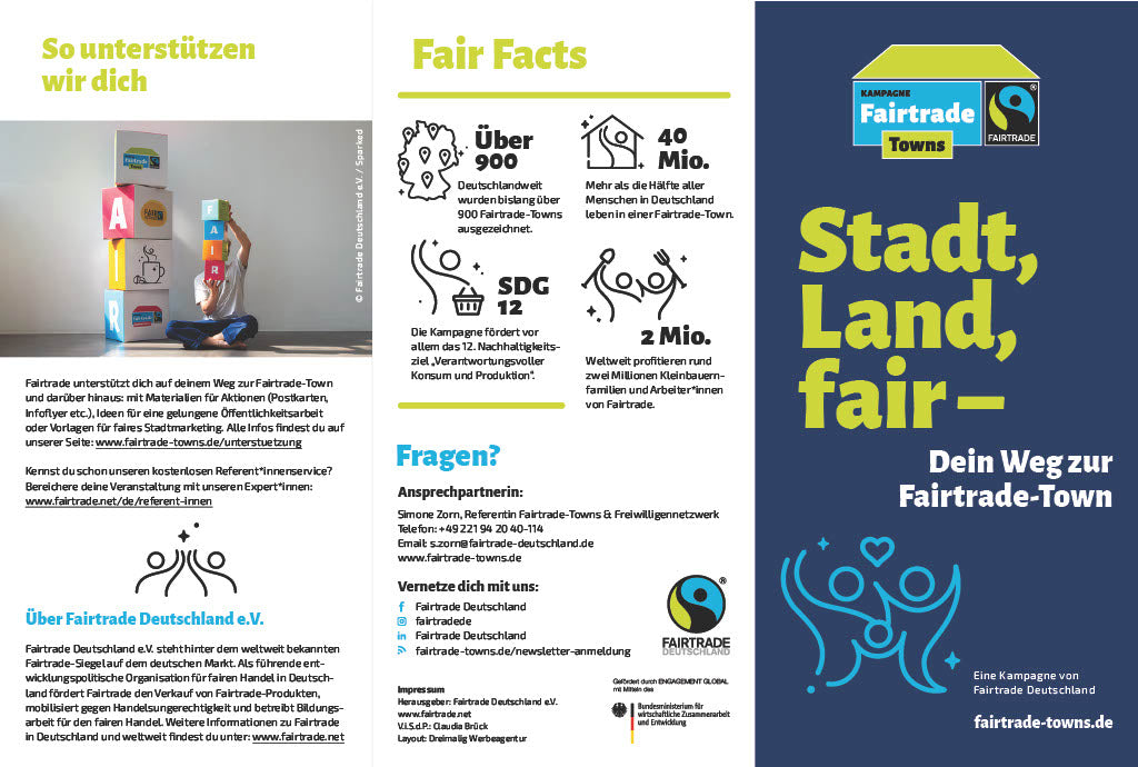 Fairtrade-Towns Flyer
